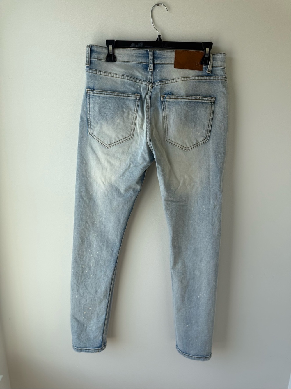 Waimea Light Blue Distressed Skinny Jeans - Men's Slim Fit (never worn) - Picture 5 of 5